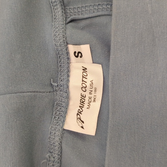 Prairie Cotton blue A-line skirt, Small. - Picture 4 of 4